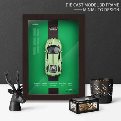PureFrame™ 1:32 Diecast Collectible Car Display